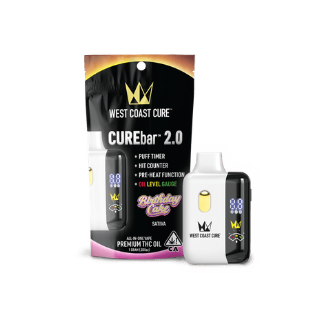 KB - WEST COAST CURE - THC ALL IN ONE - BIRTHDAY CAKE - 1G