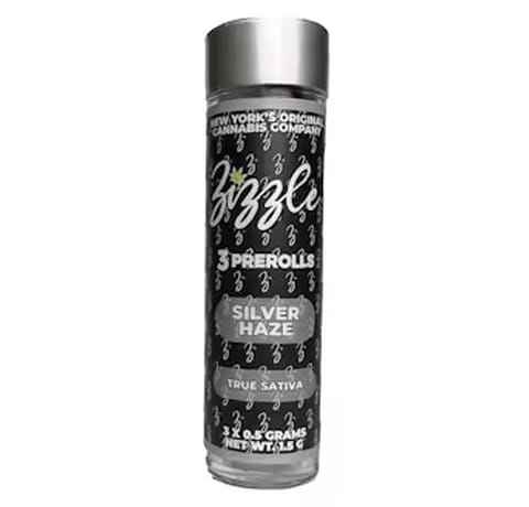 Zizzle - Silver Haze (3pk Pre-Rolls)