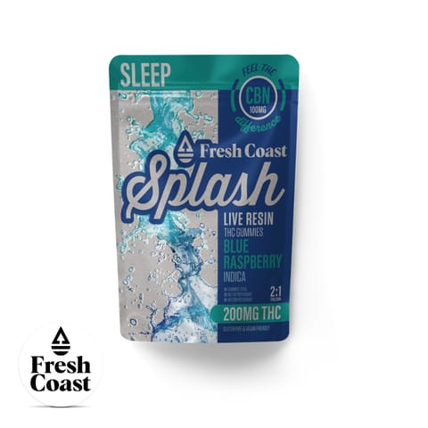Splash Live Resin  200MG - Blue Raspberry