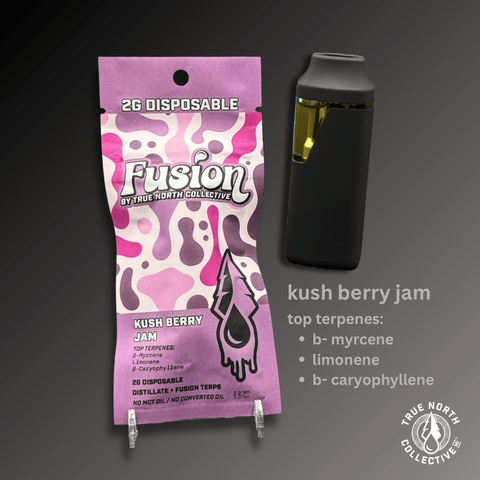 TRUE NORTH | ​ KUSHBERRY JAM FUSION | ALL-IN-ONE | 2G