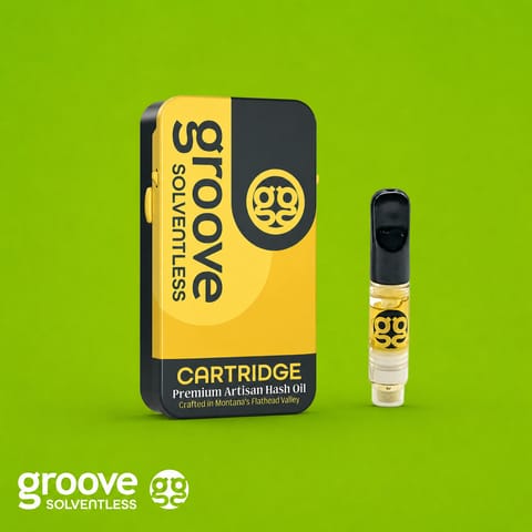 Groove Solventless - .5g Cartridge - Tropicana Cherry