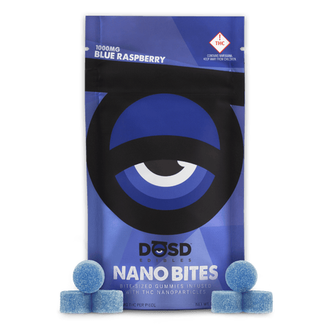 DOSD - Nano Bites - Blue Raspberry - 1000mg