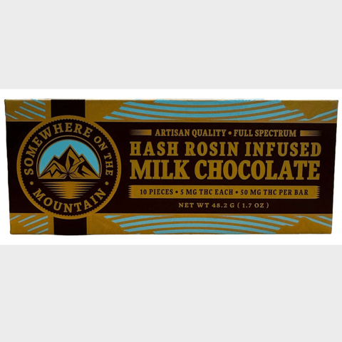 Hash Rosin Milk Chocolate Bar - 100mg