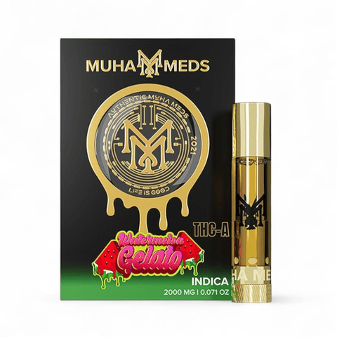 Muha Meds 2g Cartridge - Watermelon Gelato - Indica