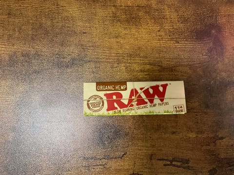 Raw Organic Hemp Papers 1 1/4