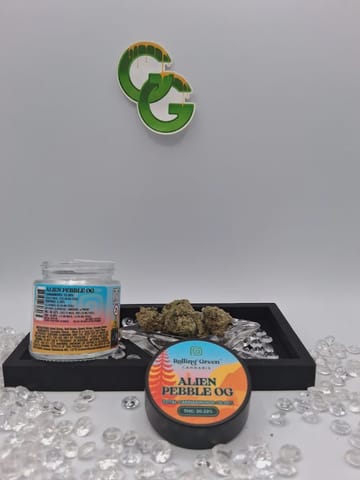 Alien Pebbles OG 3.5G Flower RGreen