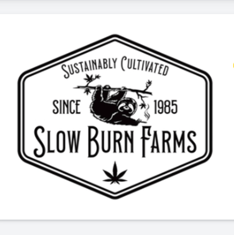 Slow Burn Farms - Blueberry Cream Pre-Roll 1g