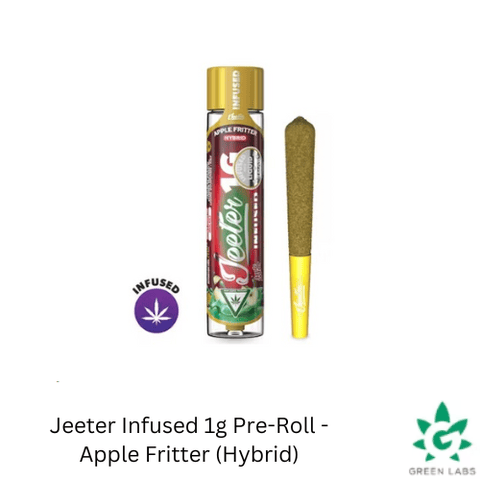 (REC) Jeeter - Rosin Enhanced Diamond Infused 1g Pre-Roll - Apple Fritter - REC - 1.0g