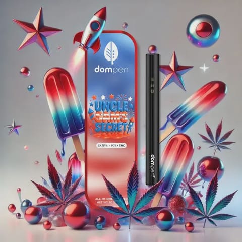 District Cannabis | Uncle Sam's Secret | Disposable Cart 1g
