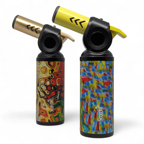 Scorch Torch - Colored Designs - Trippy Tye Dye