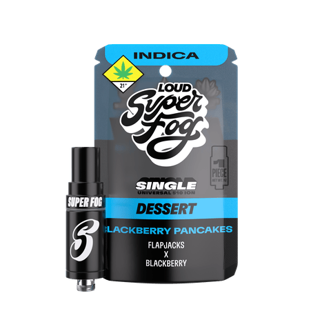Mfused - Super Fog 1g Vape Cart - Blackberry Pancakes