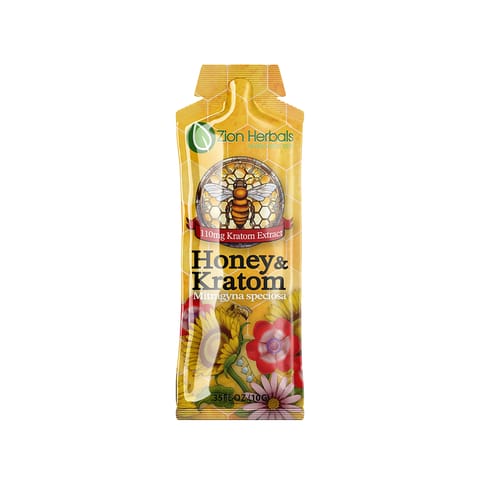 zion Herbals Honey & Kratom 110 MG