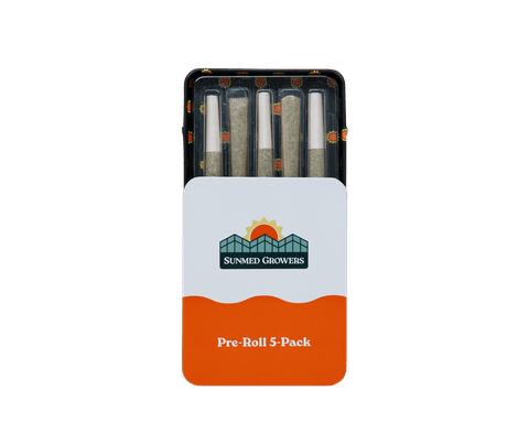Sunmed | Pre-Roll | - Gush Mints | 0.5g x 5