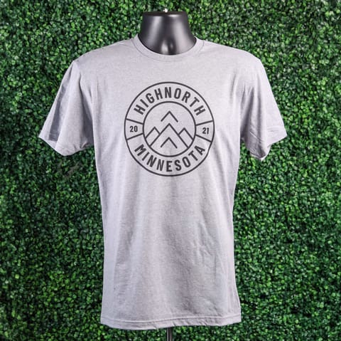 Highnorth Minnesota Tee - Heather Grey - Medium