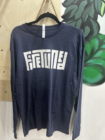 Cotton Heritage / Long Sleeve / Navy / Medium