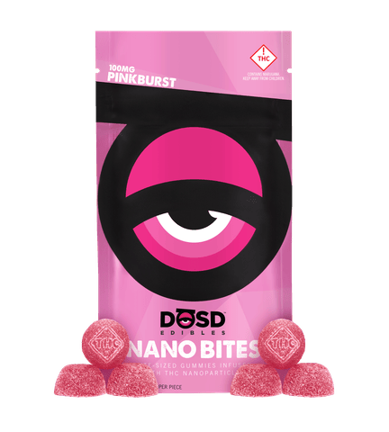 Pink Burst 100 mg DOSD Gummie