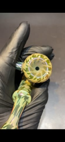 Marble Slinger-  Fumed Gold and Silver (hounds tooth) Dry Sherlock