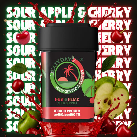 EasyDay - Sour Apple Cherry - Rest and Relex- 100mg - 20 pack
