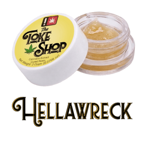 THE TOKE SHOP | CURED RESIN | HELLAWRECK | SATIVA | 2 GRAMS