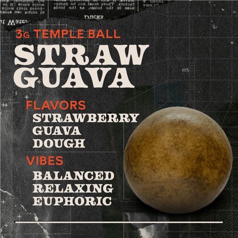 Strawguava - 3g Temple Ball