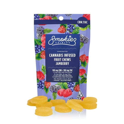 KB - SMOKIEZ - CBN GUMMY - 1:1 SWEET JAMBERRY - 200MG