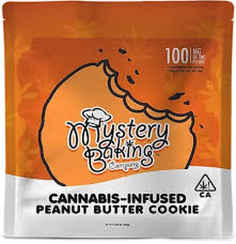 MYSTERY BAKING CO - 100 MG COOKIES - PEANUT BUTTER