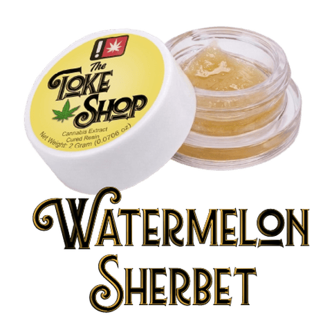 THE TOKE SHOP | CURED RESIN | WATERMELON SHERBET | HYBRID | 2 GRAMS