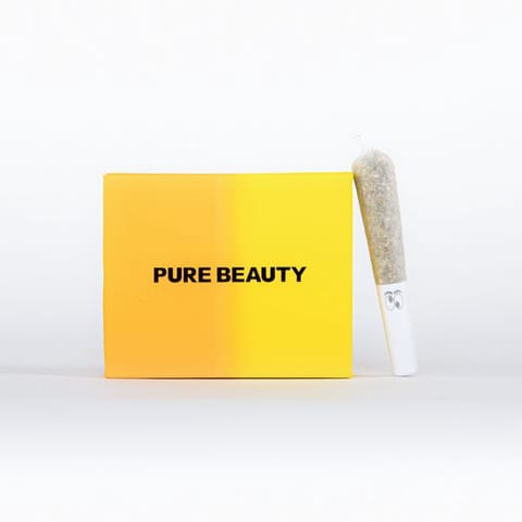 PURE BEAUTY - INFUSED PREROLL MULTIPACK - YELLOW BOX - 2G