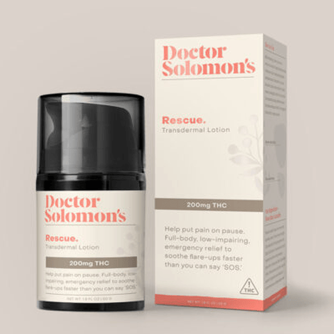 Dr. Solomon's Transdermal Lotion 200mg - Rescue
