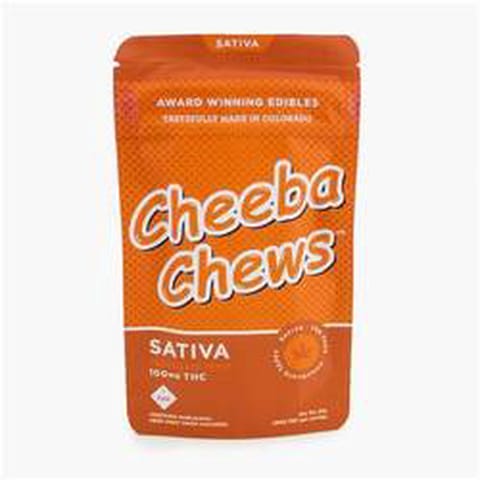 Cheeba Chews Chocolate Taffy Sativa 100mg