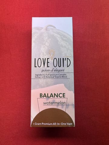 Love Ouid Watermelon Balance AIO [1g]
