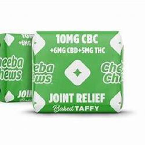 Cheeba Chews Caramel Taffy Joint Relief 200mg CBC:120mg CBD:100mg THC