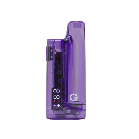 G Pen Hydout - Retro Clear 510 Battery - Purple Translucent