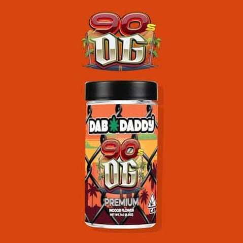 Dab Daddy - Premium Flower - 90s OG - 14g
