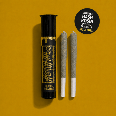 Double Hash Infused Pre Roll 2x0.5 - Mule Fuel