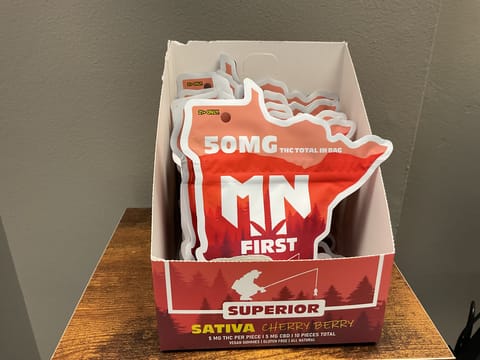 Mn First Superior Cherry Berry Sativa Gummies