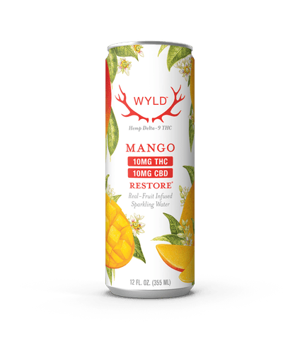 Wyld | D-9 Sparkling Water - Mango