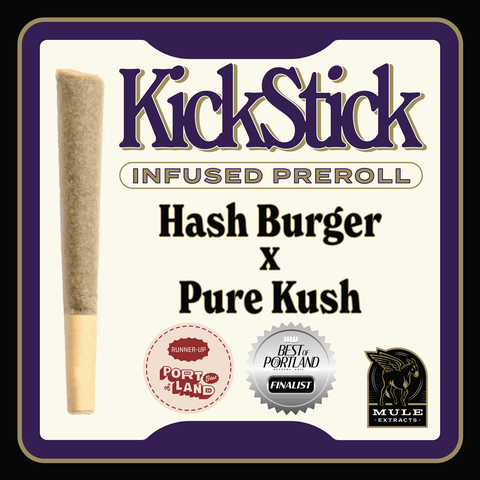 Mule - Hash Burger x Pure Kush - 1g Infused Preroll