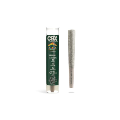CANNABIOTIX - INDOOR PREROLL - ZATOMIC - 0.75G