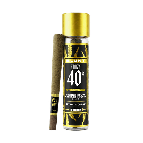 STIIIZY - 40's Infused Blunt - Strawnana - 1g