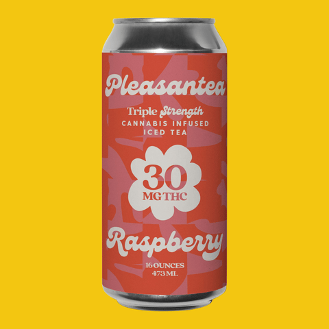 Pleasantea | THC Tea | 30mg Raspberry