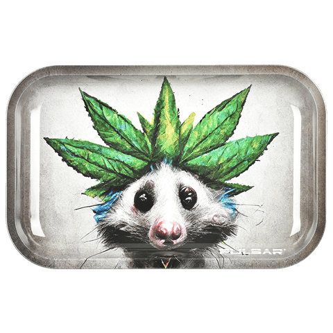 Metal Rolling Tray - Opotsum - 11" x 7" (no lid)