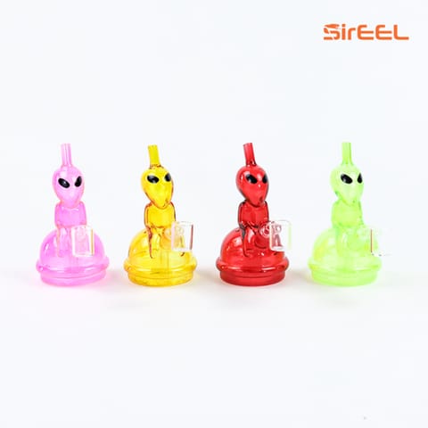 SirEEL | 5.5" Modern Alien Oil Rig W/ Banger | Assorted Colors