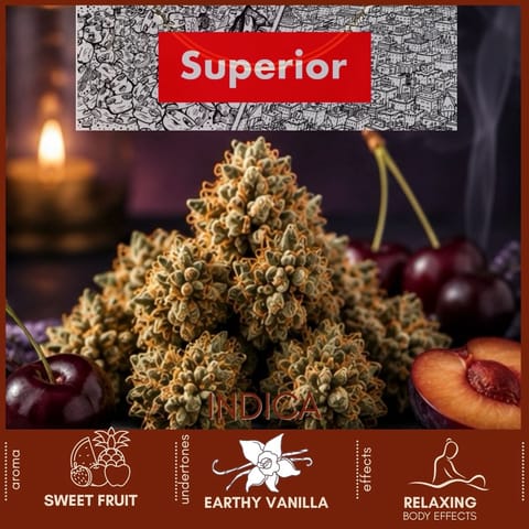 Punch Breath Deli Cannabis Flower by Superior | Golden Rookie