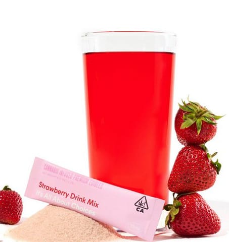Strawberry Drink Mix - 10 MG