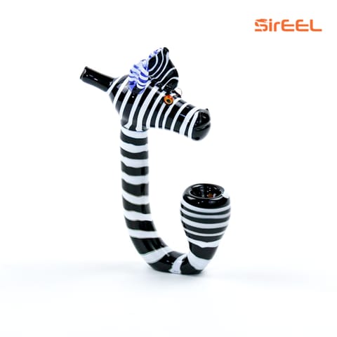 SirEEL | 5" Zebra Sensation Sherlock Pipe