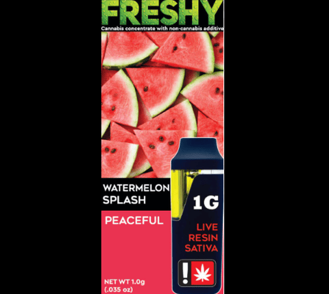 Watermelon Splash Live Resin 1G Disposable (Freshy)