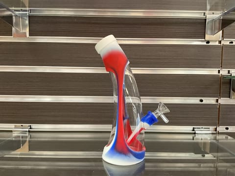 American Silicon Curve Bong