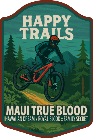 Maui True Blood 0.5g Pre-roll by Happy Trails