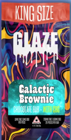 Galactic Brownie Chocolate Bar 200mg